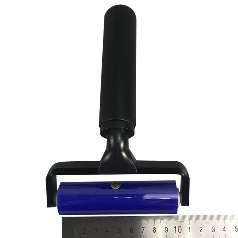 সিলিকন স্টিকি রোলার （কালো অ্যালুমিনিয়াম）