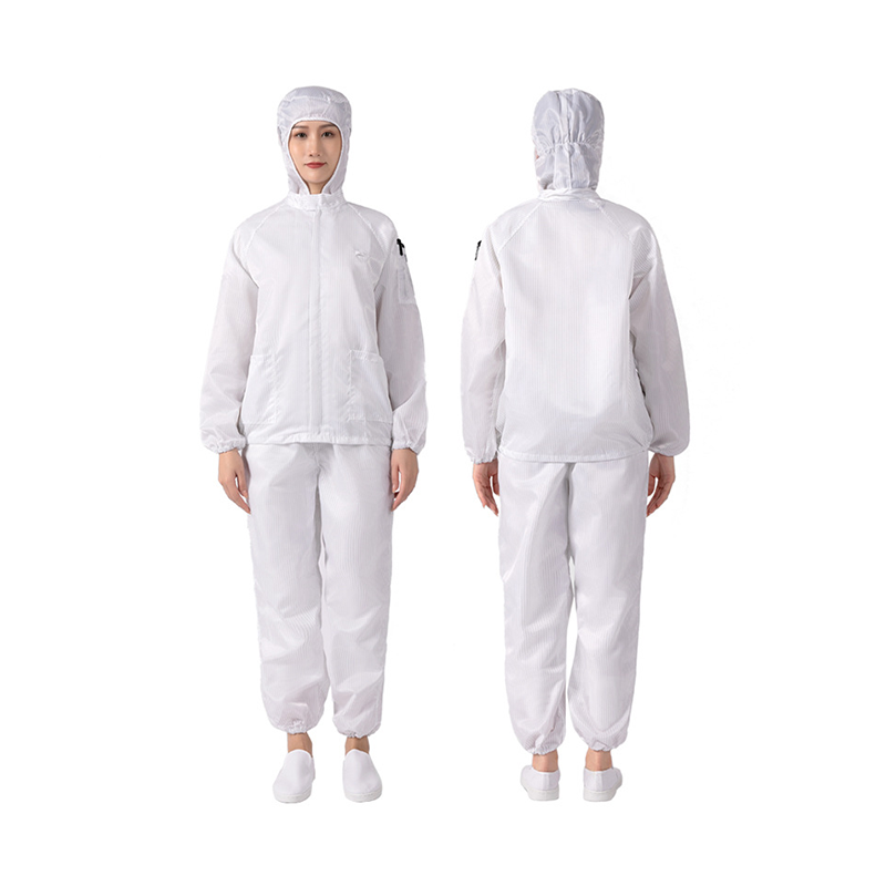 ESD ক্যাপ এবং প্যান্ট সহ ESD জ্যাকেট