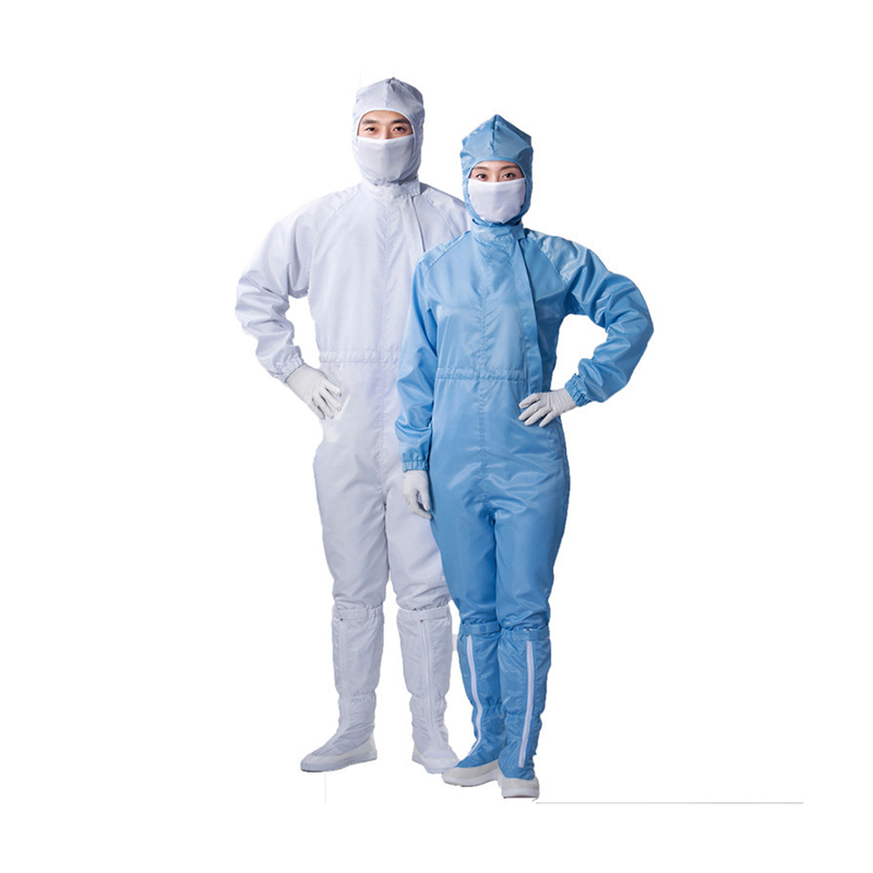 অ্যান্টি স্ট্যাটিক স্লান্টেড ওপেন ফ্রন্ট হুডেড জাম্পসুট