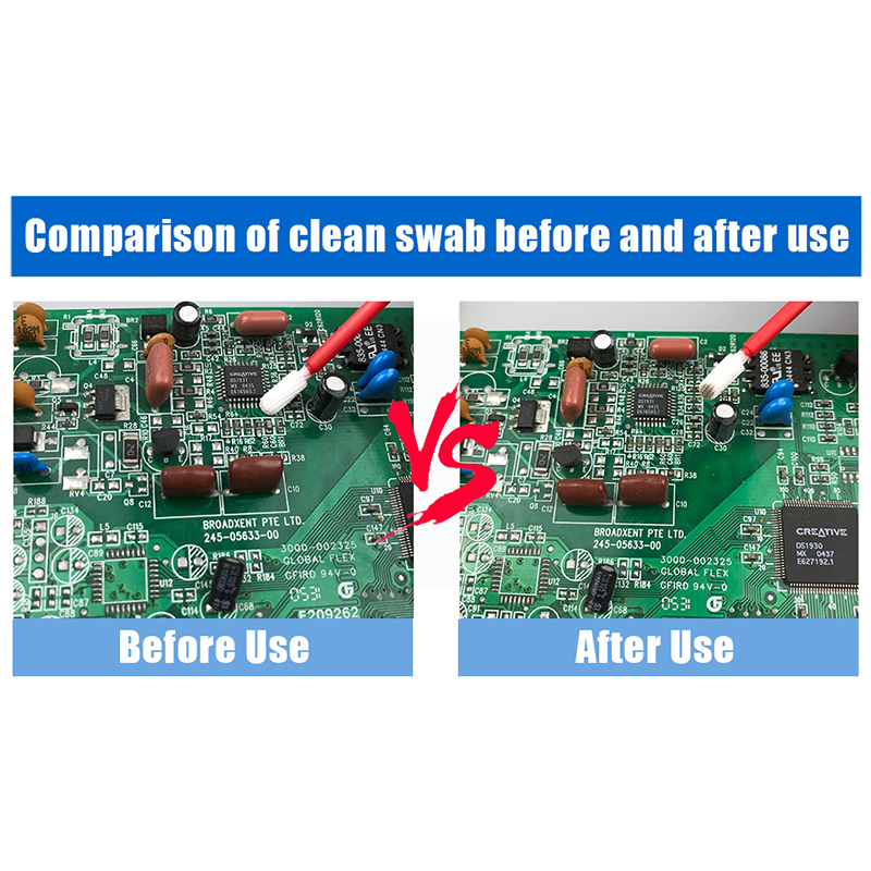 বোনা পলিয়েস্টার টিপড সোয়াব